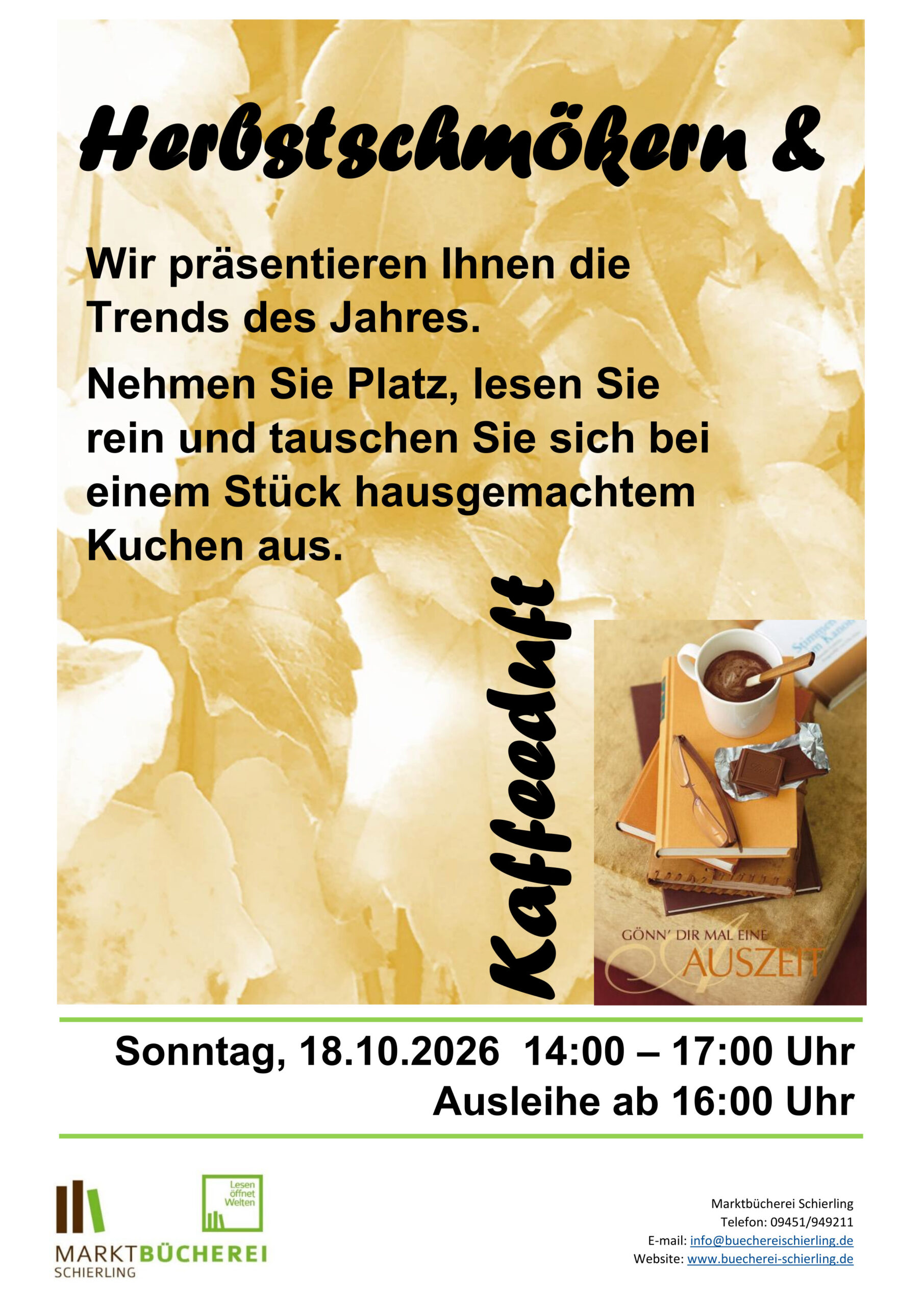2026 10 18 Herbstaustellung mit Kaffee
